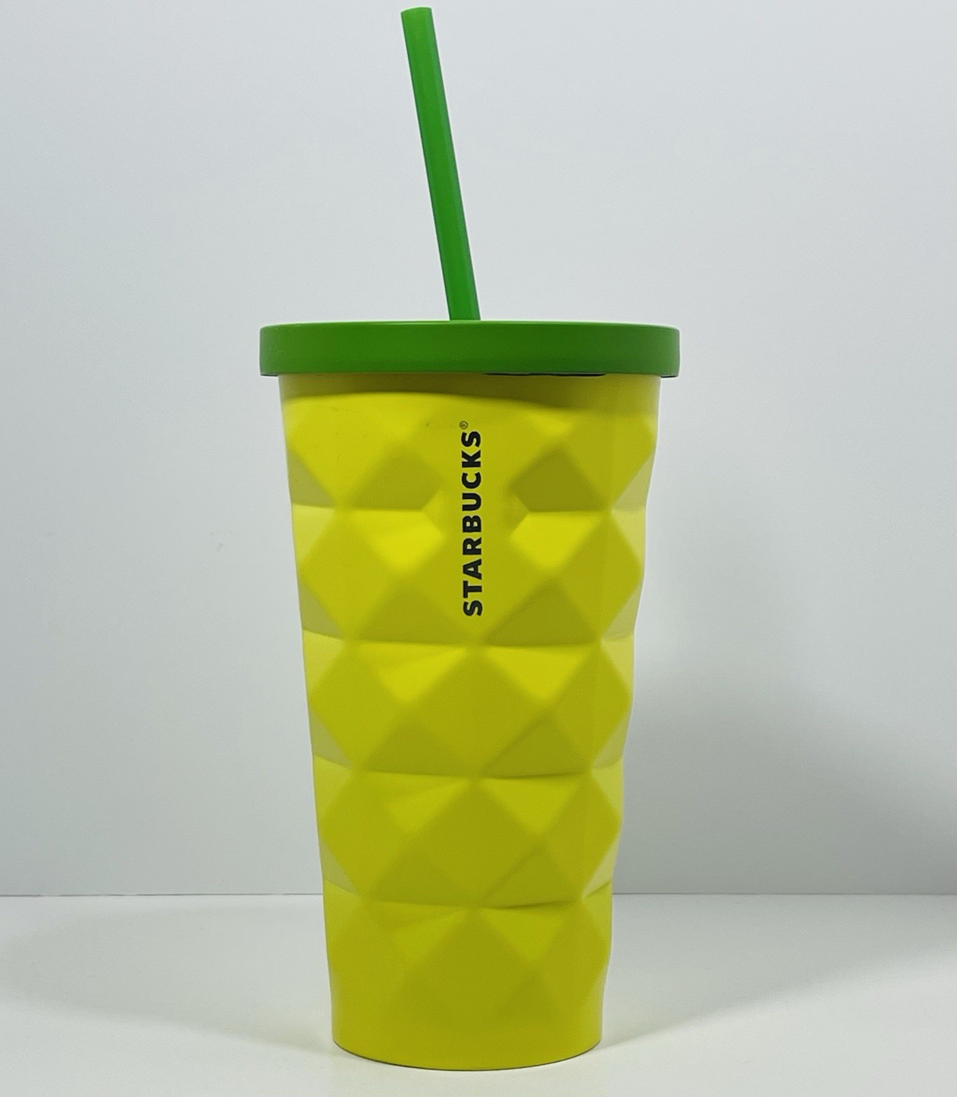 New Starbucks Hawaii Pineapple Stainless Steel 16 Oz. Cold Cup