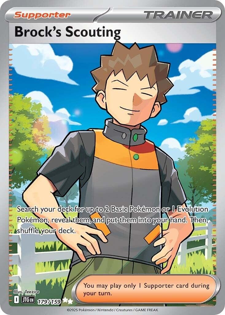 Pokemon Brock's Scouting #179/159 Holofoil Near Mint TCG