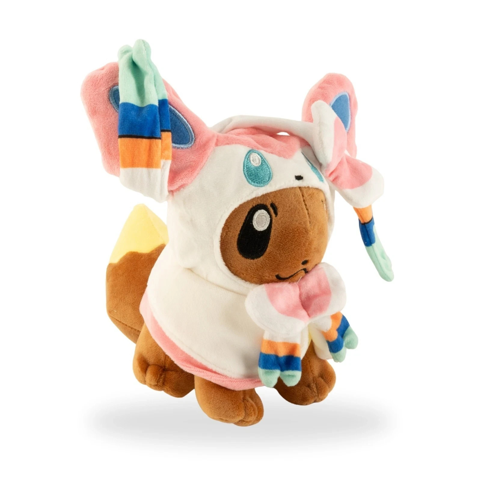 Pokémon Eevee Sylveon Poncho Plush Toy 9\