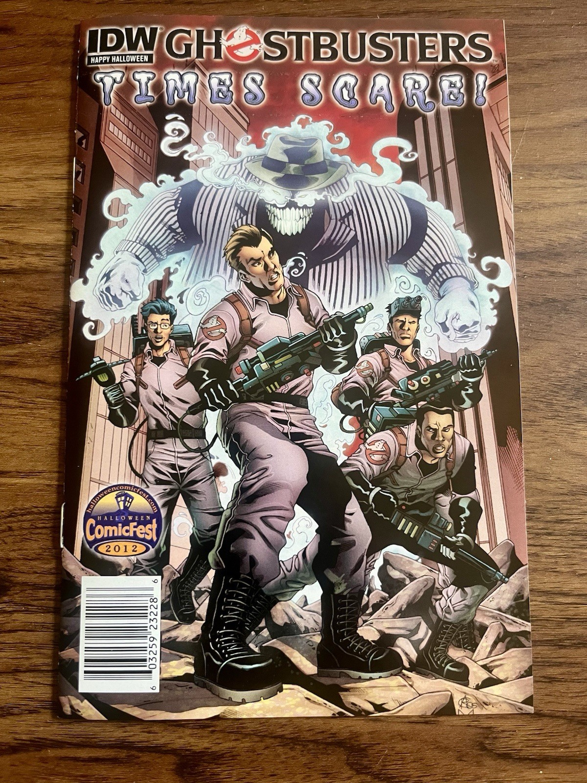Ghostbusters Times Scare Halloween Comicfest # 1 Ashcan 2012 Near Mint