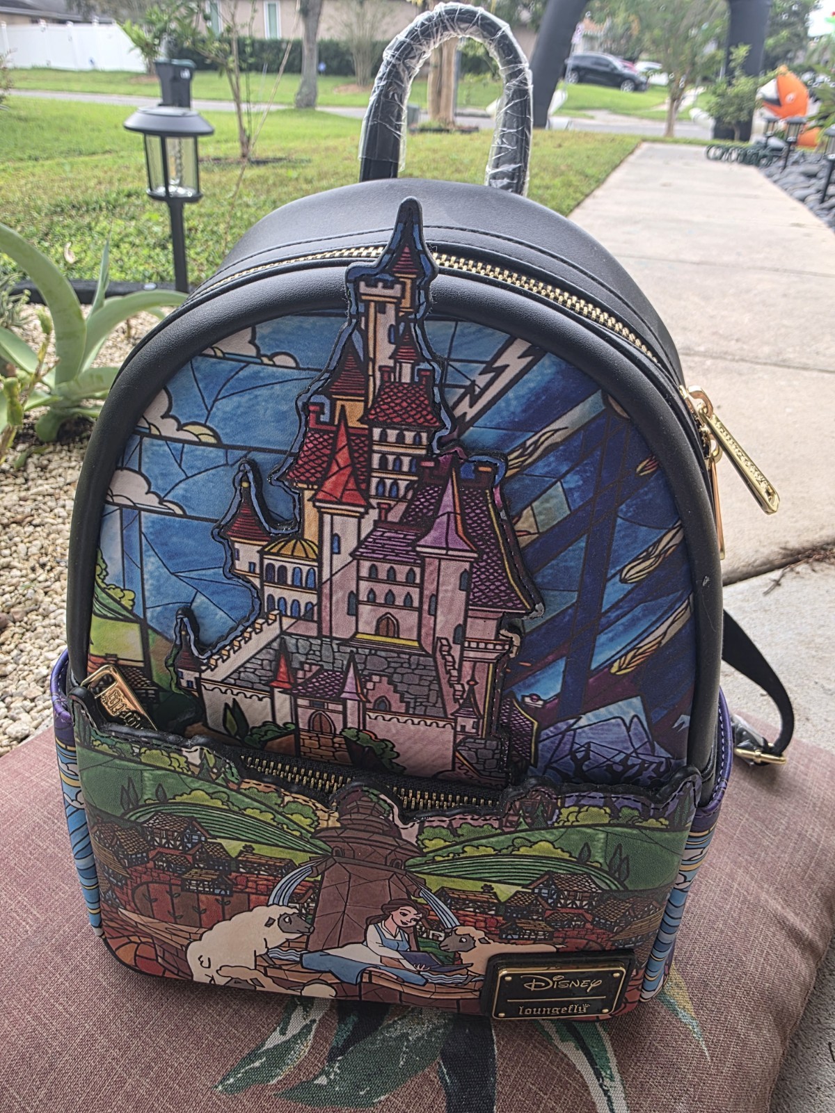 Loungefly Disney Princess Castle Belle NWT