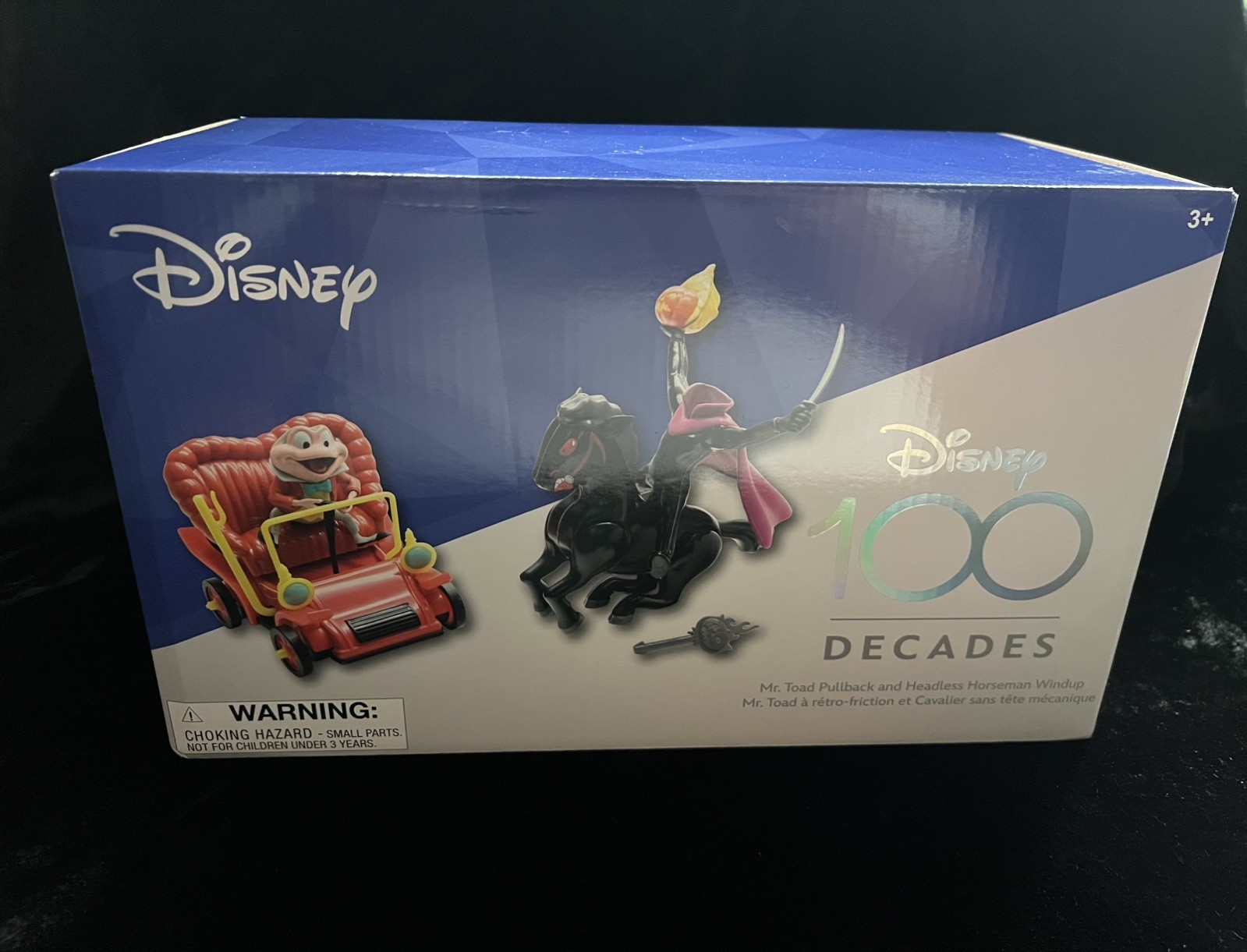 Disney 100 Limited Toy Set Mr. Toad Pullback & Headless Horseman Windup New NIB