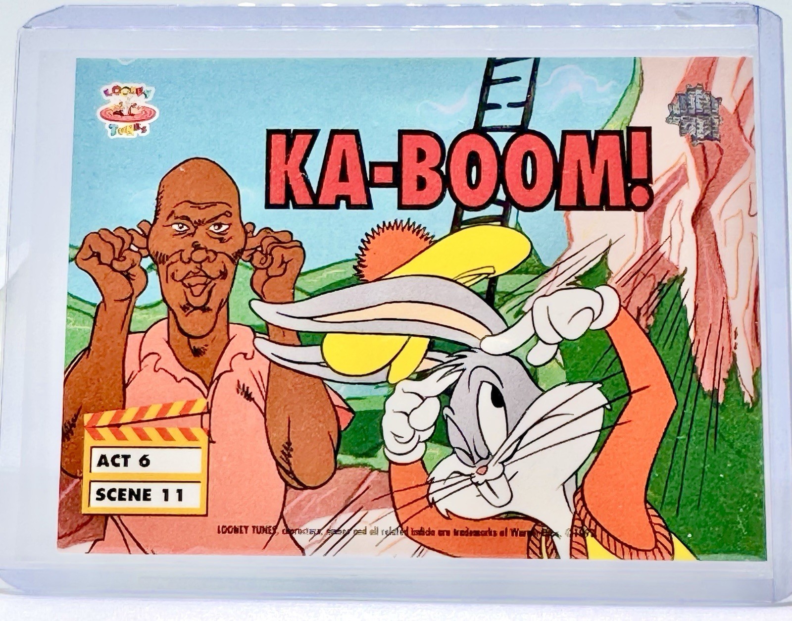 Upper Deck 1993 Adventures in Toon World Looney Tunes Michael Jordan KA-BOOM Upper Deck 1993 Adventures in Toon World Looney Tunes Michael Jordan KA-BOOM