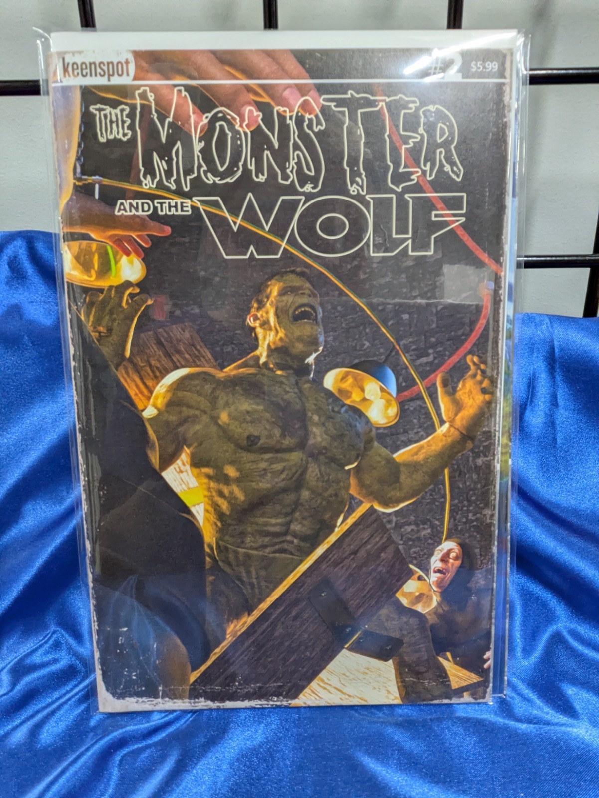 The Monster and The Wolf #2 Cover A Spears Modern Prometheus | Keenspot 