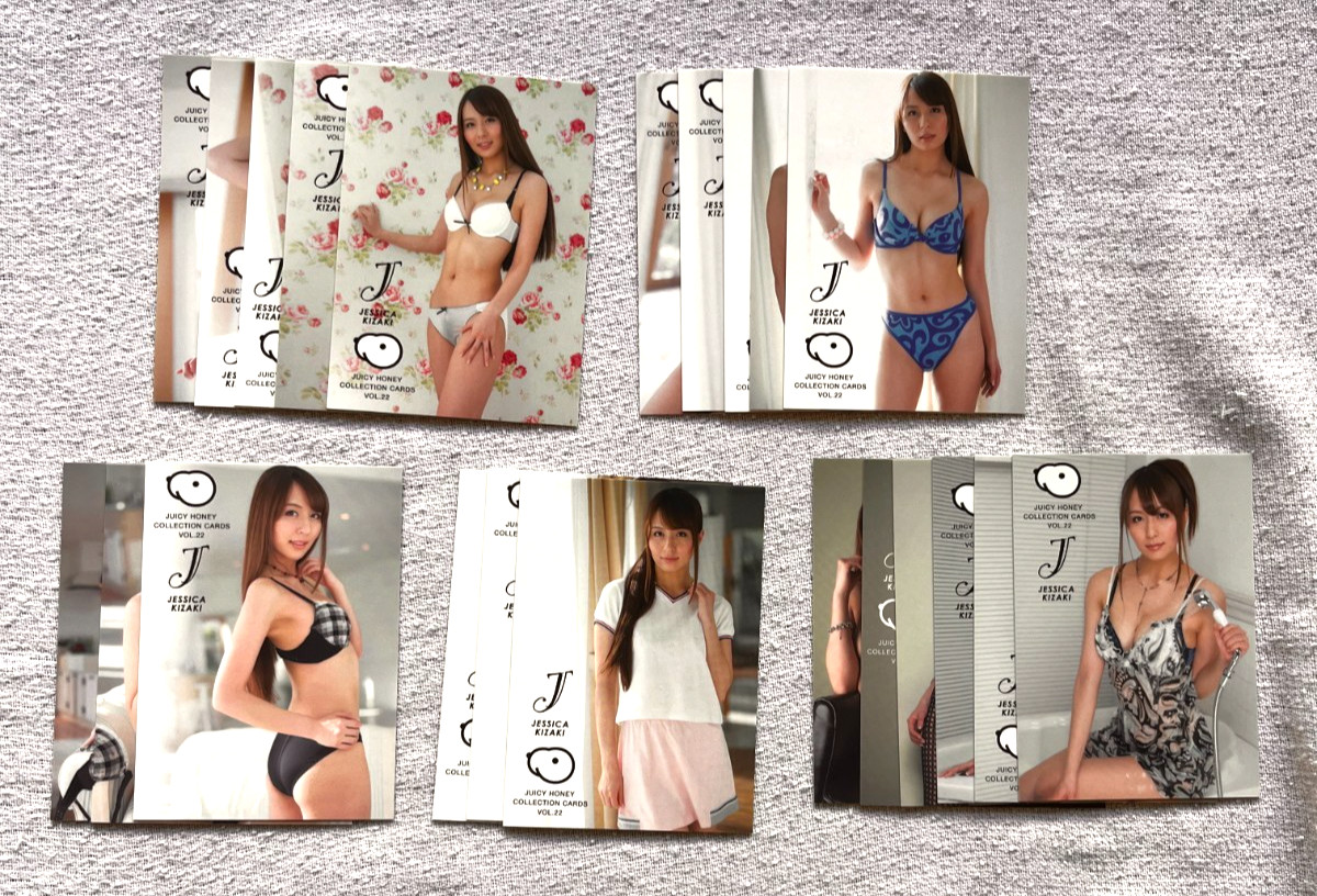 Jessica Kizaki Juicy Honey Vol.22 Regular 22 Card Set 2013 MINT Japan Jessica Kizaki Juicy Honey Vol.22 Regular 22 Card Set 2013 MINT Japan