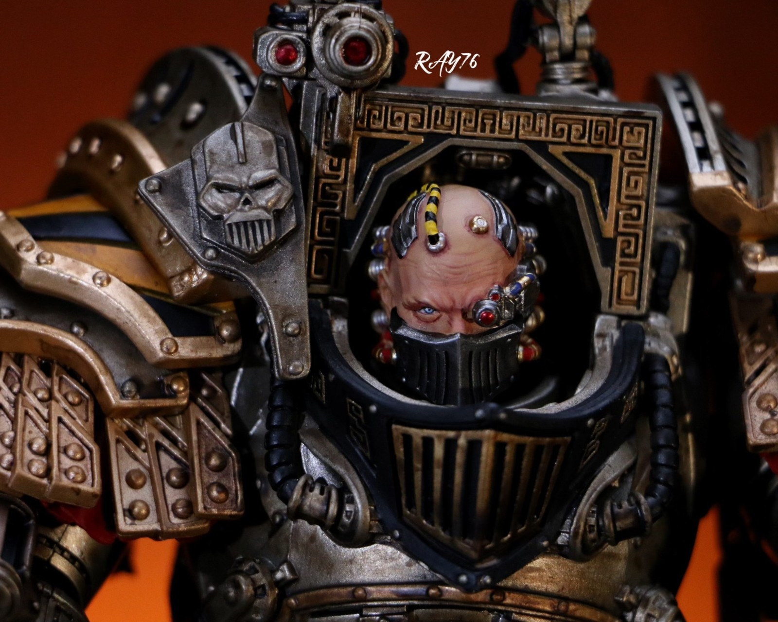 joytoy custom 1/18  Perturabo‌ head
