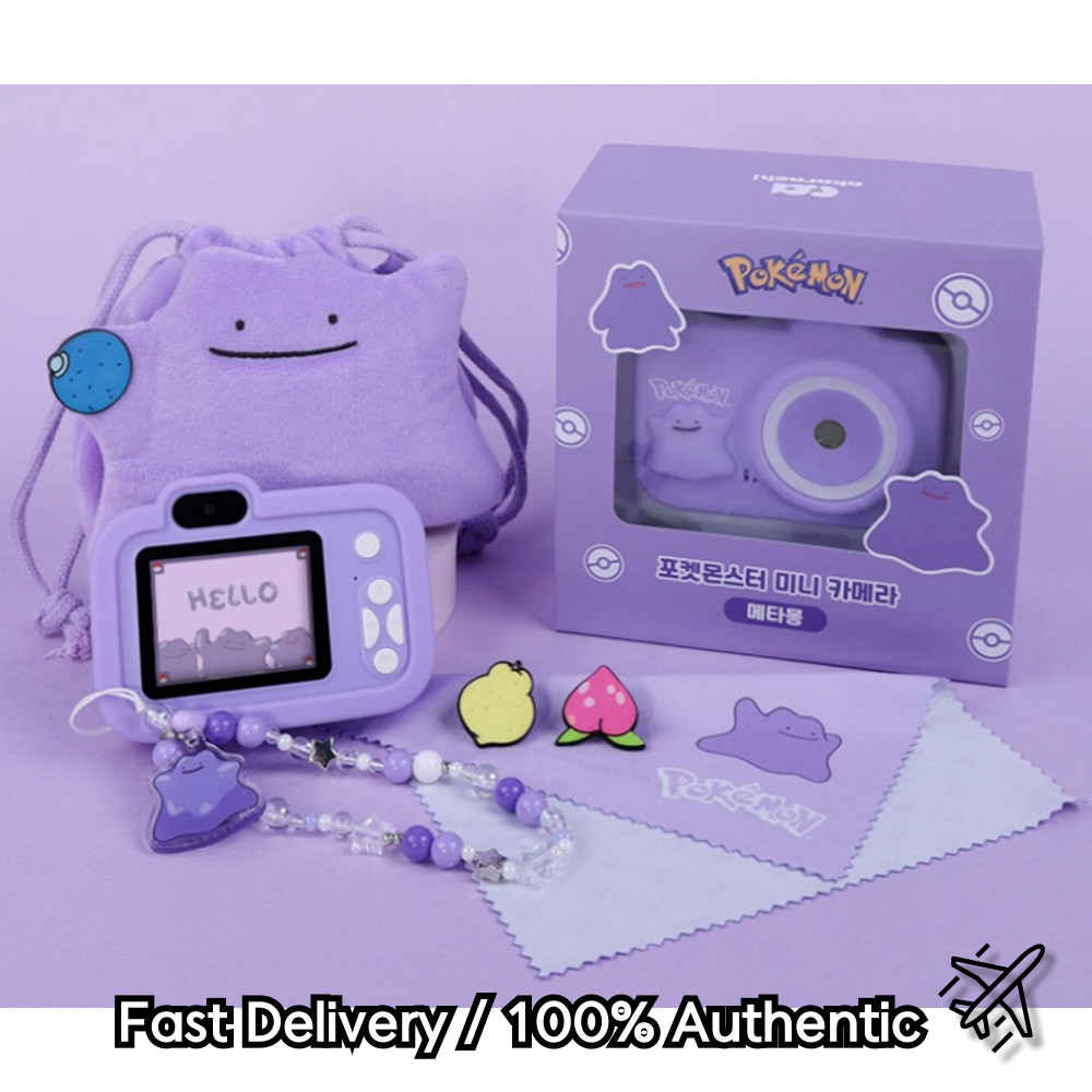 2026 Pokemon Ditto Mini Camera Full Set + 8GB SD Card Included Limited Edition