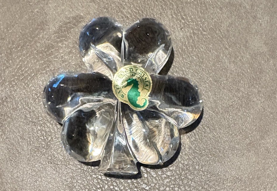 Waterford Crystal Shamrock