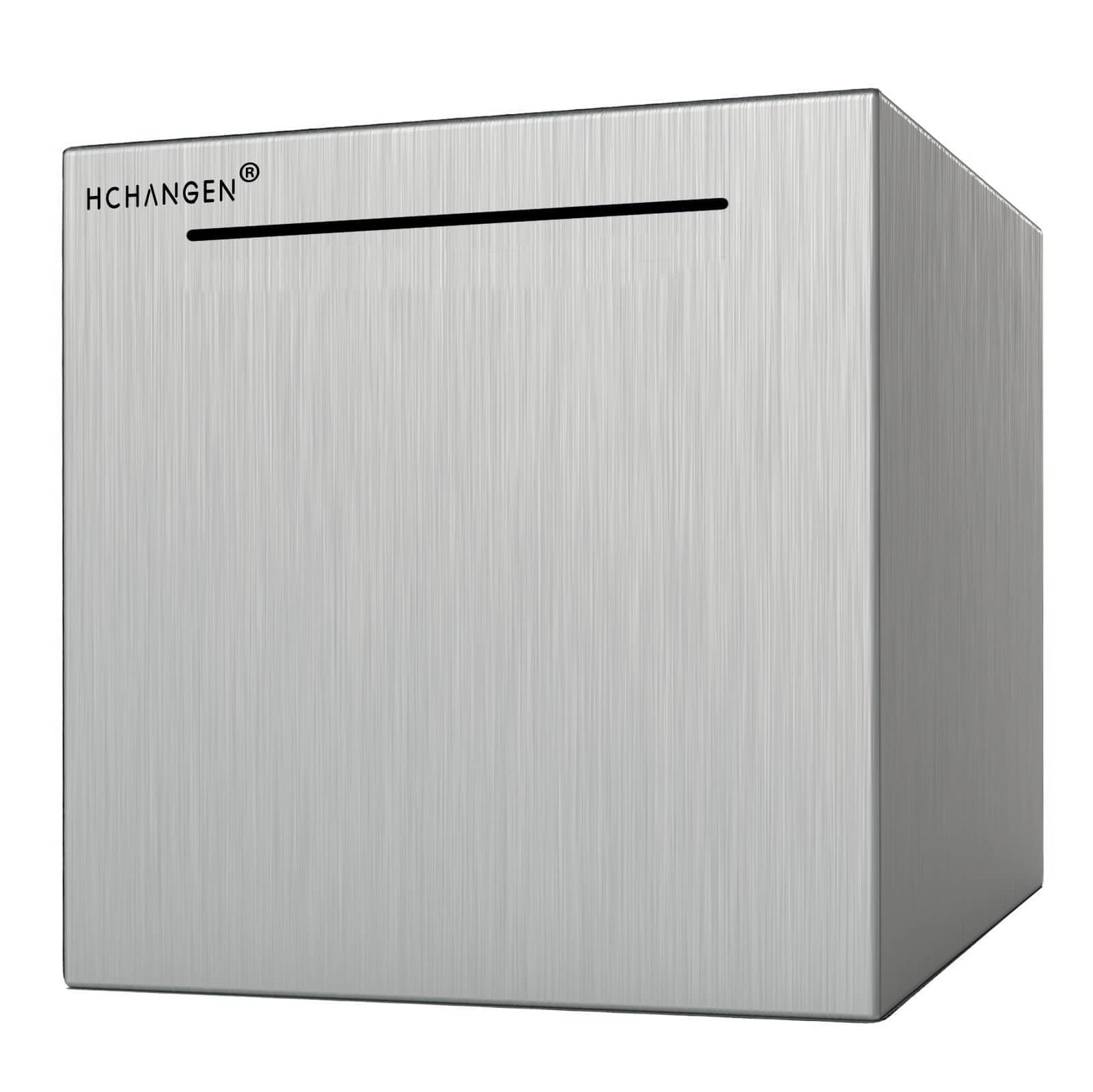 Unbreakable Stainless Steel Piggy Bank Money Box Safe for Cash Saving