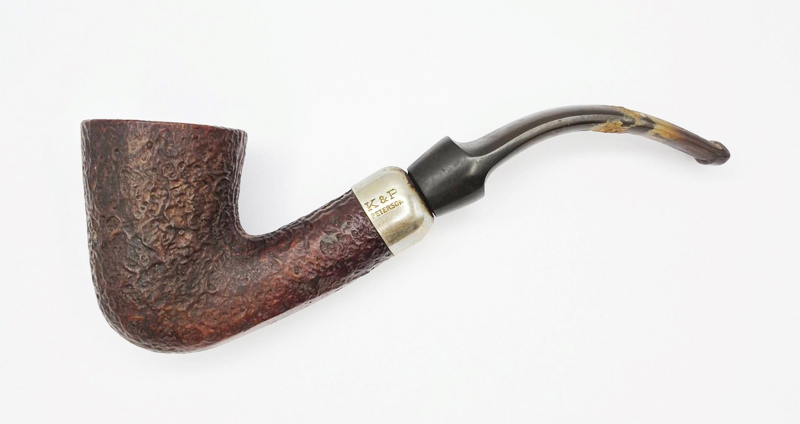 VINTAGE K&P PETERSONS SYSTEM STANDARD XL305 CALABASH PIPE c1980