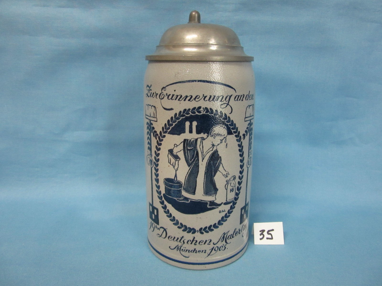 Munich child beer stein     Munchen Kindl