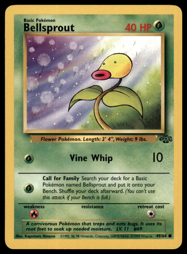 Jungle #49/64 Bellsprout