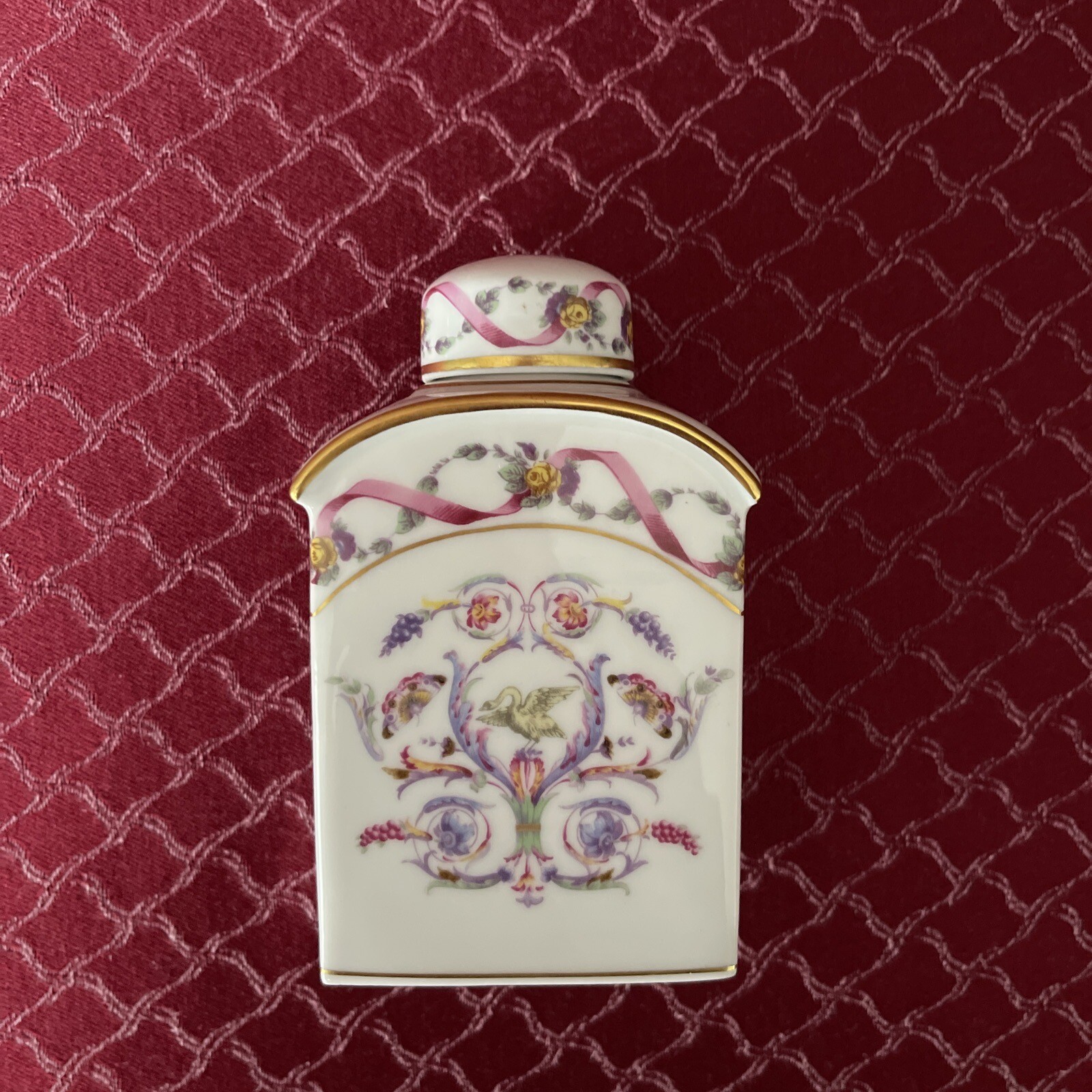 Richard Ginori Rapallo Lidded Jar / Tea Caddy- RARE