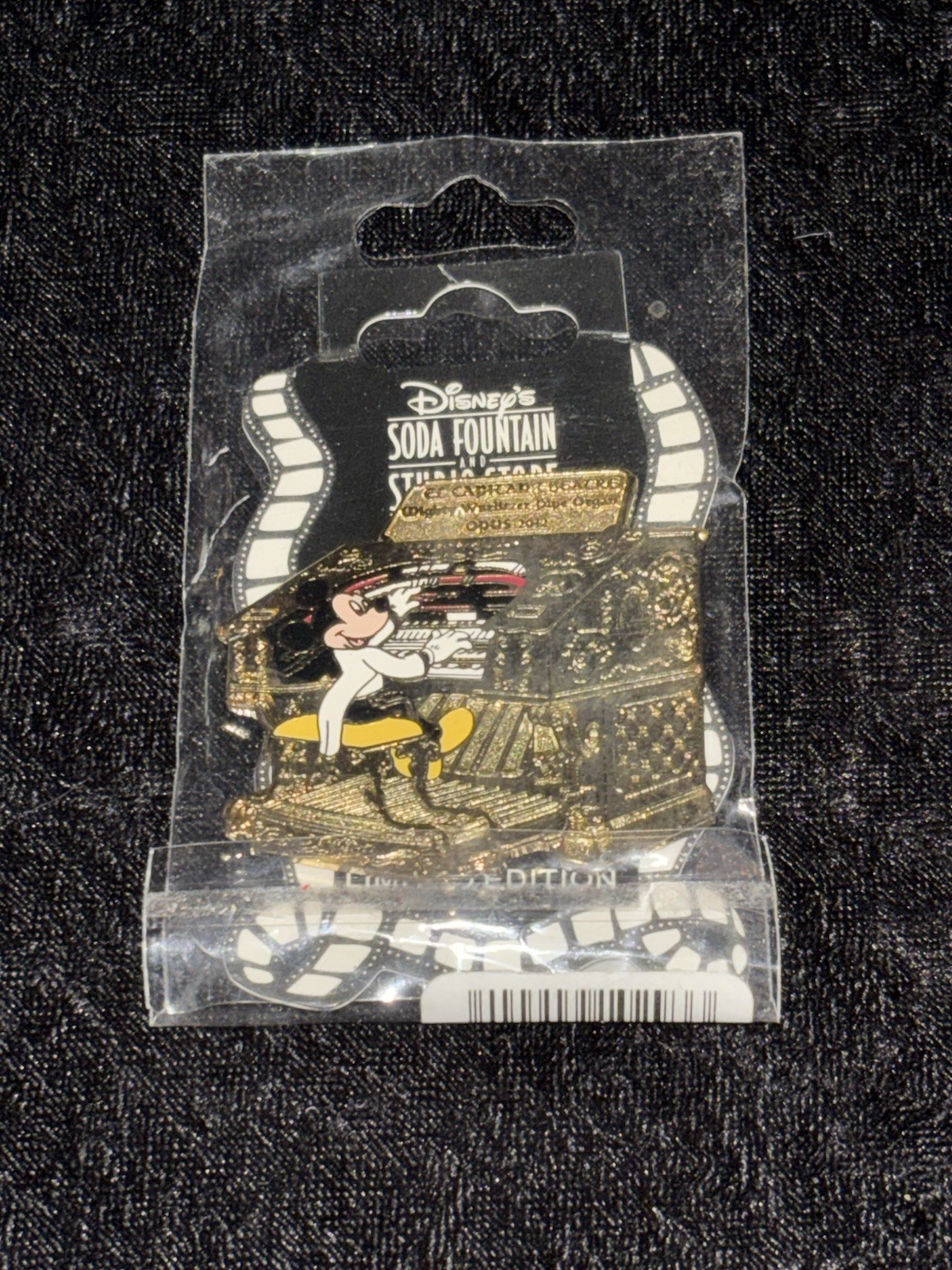 Disney Original 2012 DSF Mickey Mouse Wurlitzer Organ LE 300 Pin