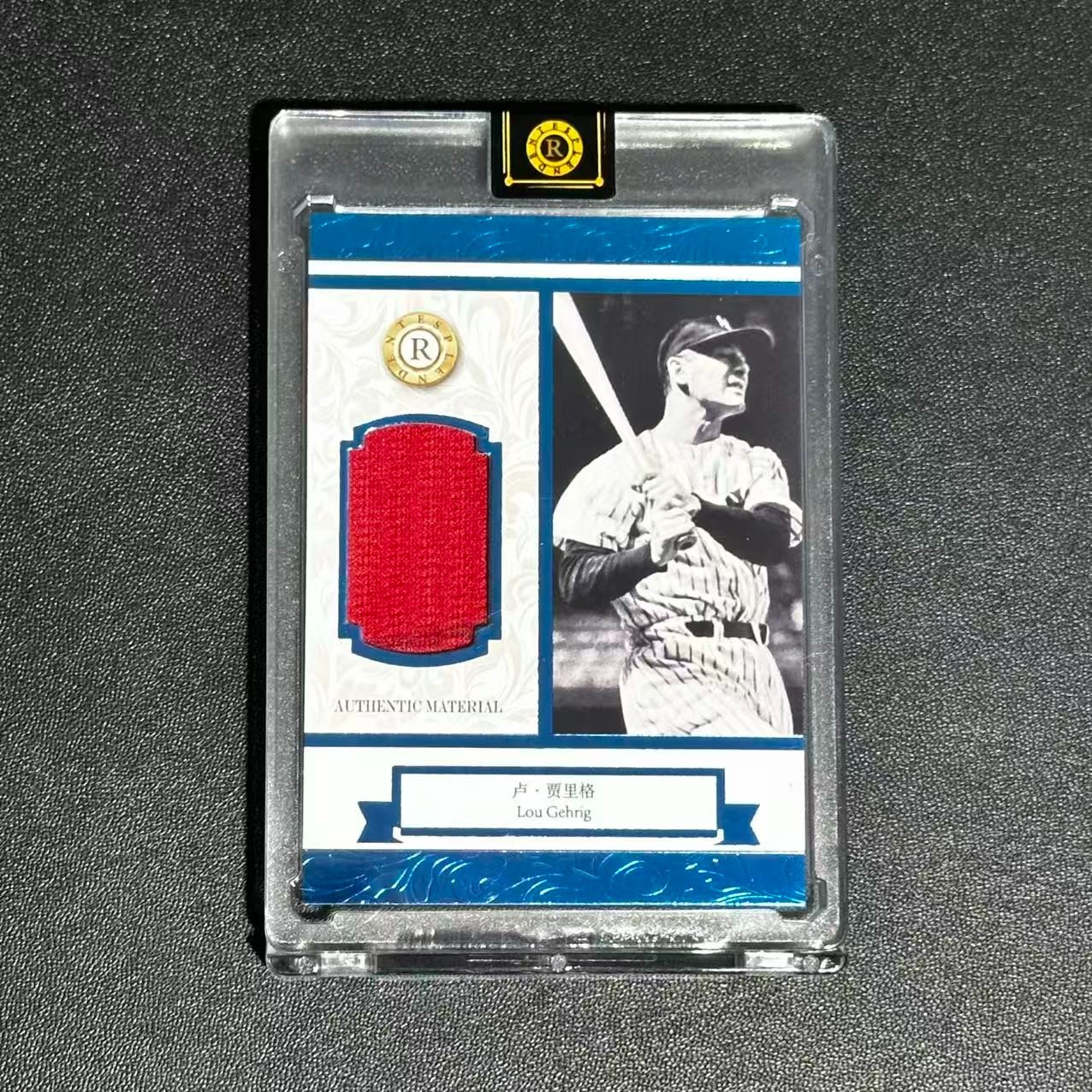 Lou Gehrig 35/75 2026 Eternal Revelation Authentic  Material Relic A18