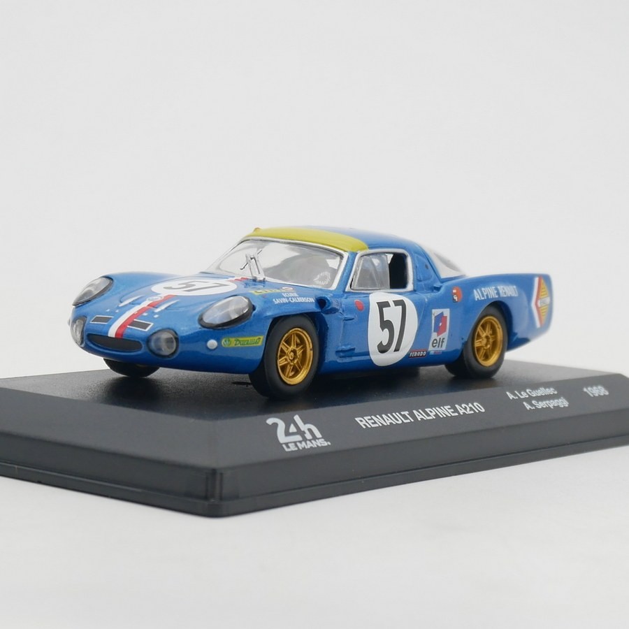 Rare IXO 1:43 Alpine A210 1968 Le Mans Racer - Diecast Miniature