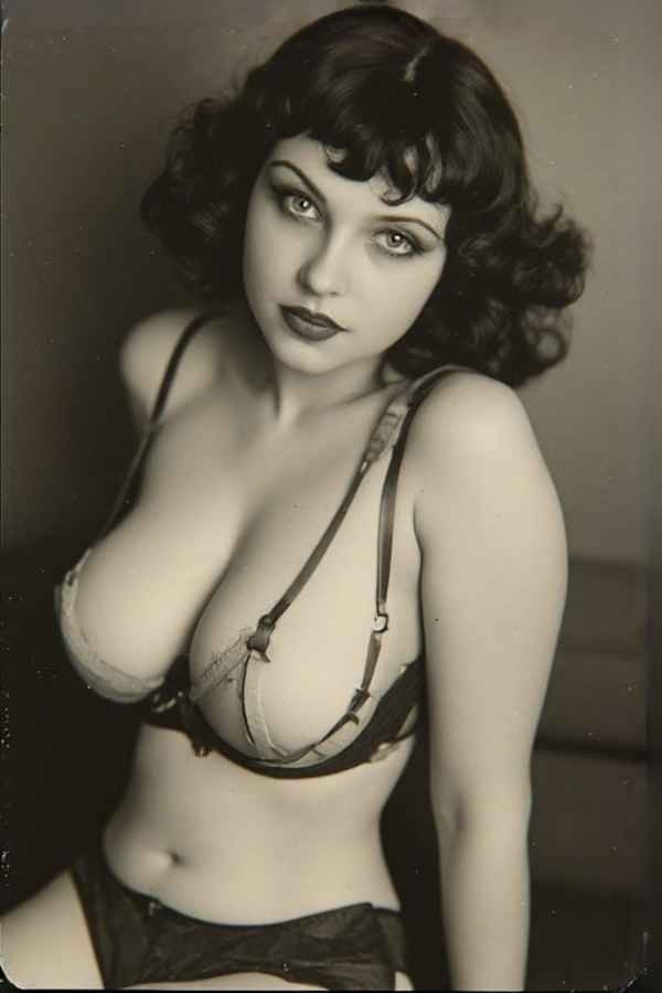 Lingerie Classic  Risque Glamour 4x6 Photo