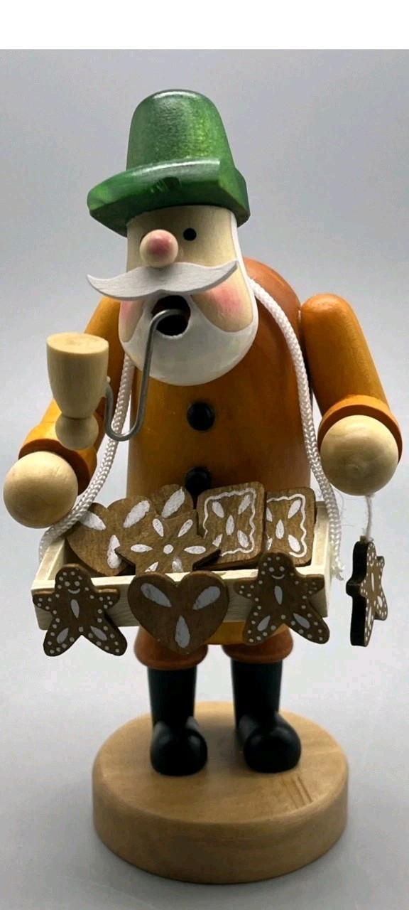 Gingerbread Seller RARE KWO Kunstgewerbe-Werkstätten Olbernhau Incense Smoker