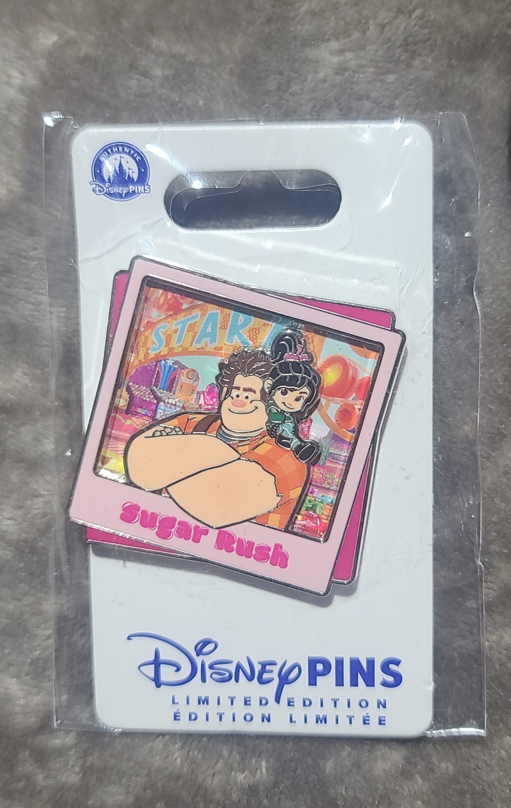 Wreck-It Ralph and Vanellope von Schweetz LE Pin Sugar Rush Disney Destinations