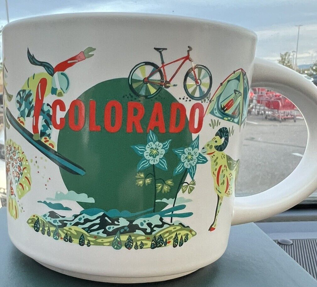 NEW Starbucks 2024 Colorado 14oz Discovery Series Coffee Tea Mug