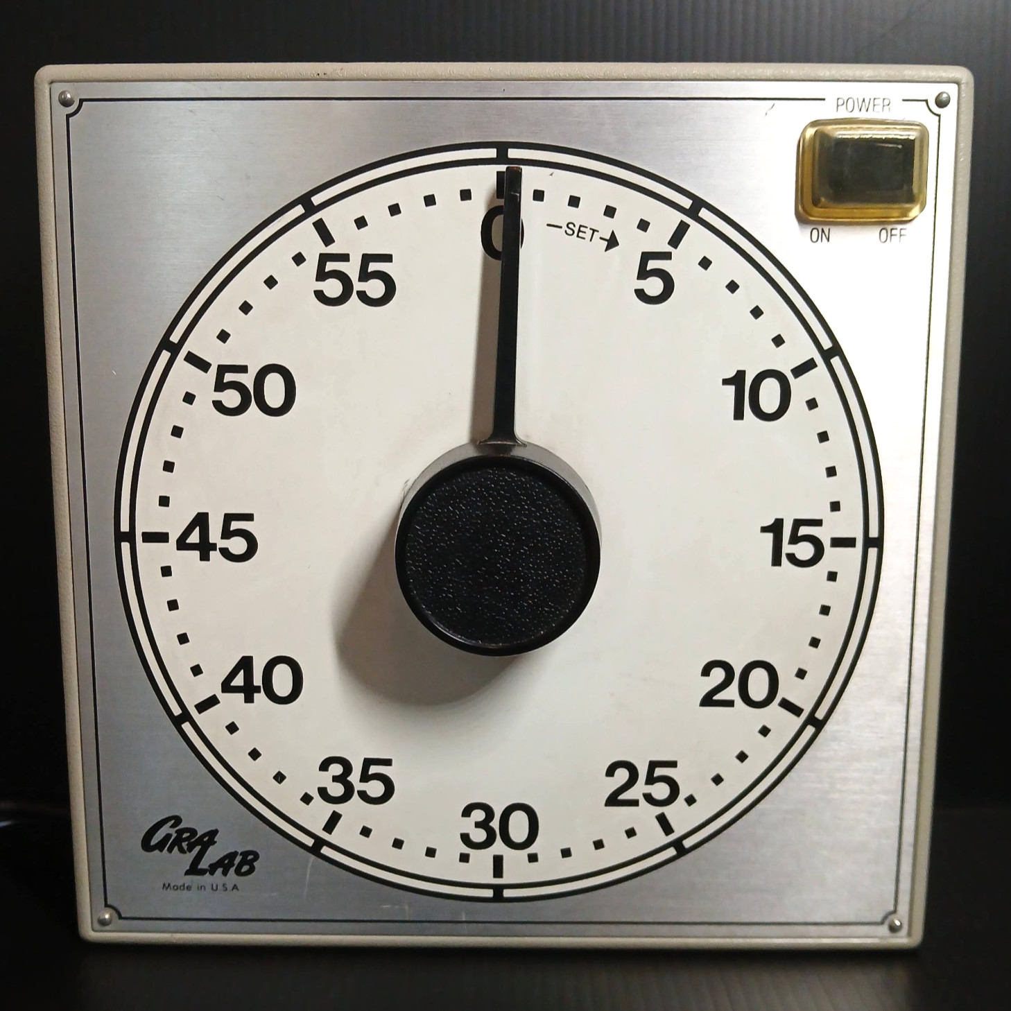 Vintage GraLab #254 Commercial Kitchen Food Service 60 Min Timer Tested (Video)