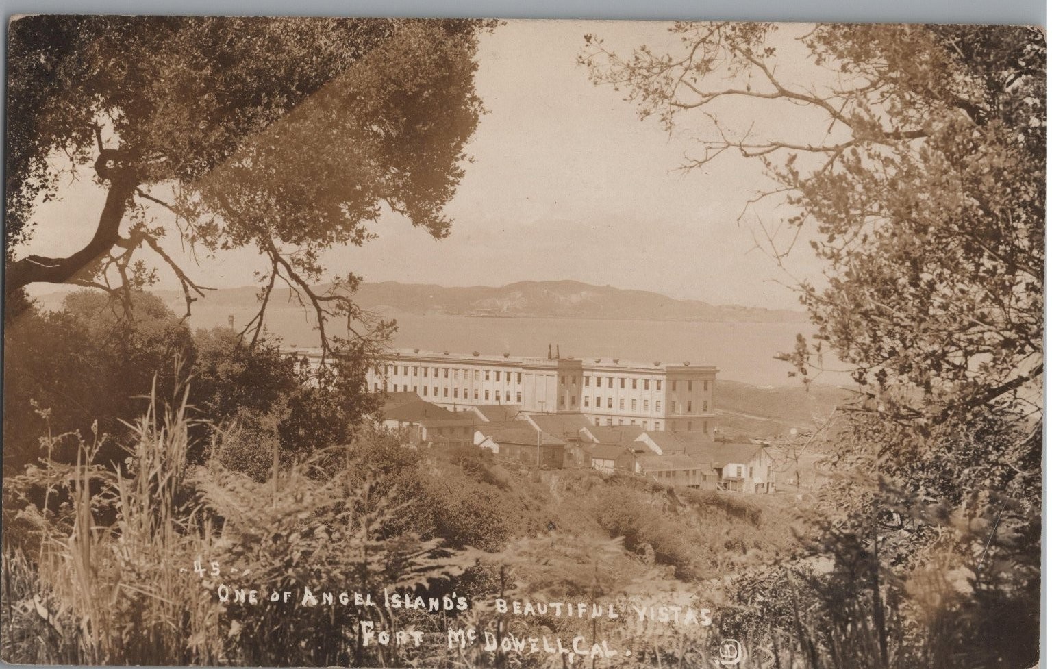 RPPC Fort McDowell Angel Island CA 1915 Panama-Pacific Expo Postcard RPPC Fort McDowell Angel Island CA 1915 Panama-Pacific Expo Postcard