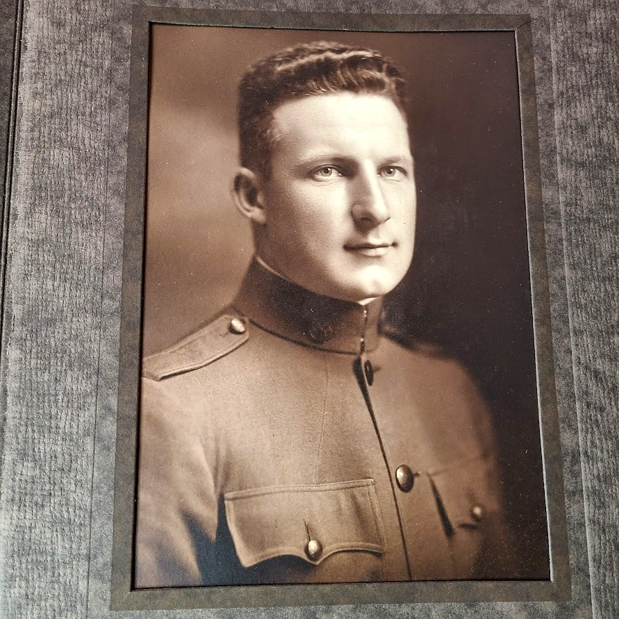 WWI US Army Soldier Portrait San Antonio Texas Named id\'d