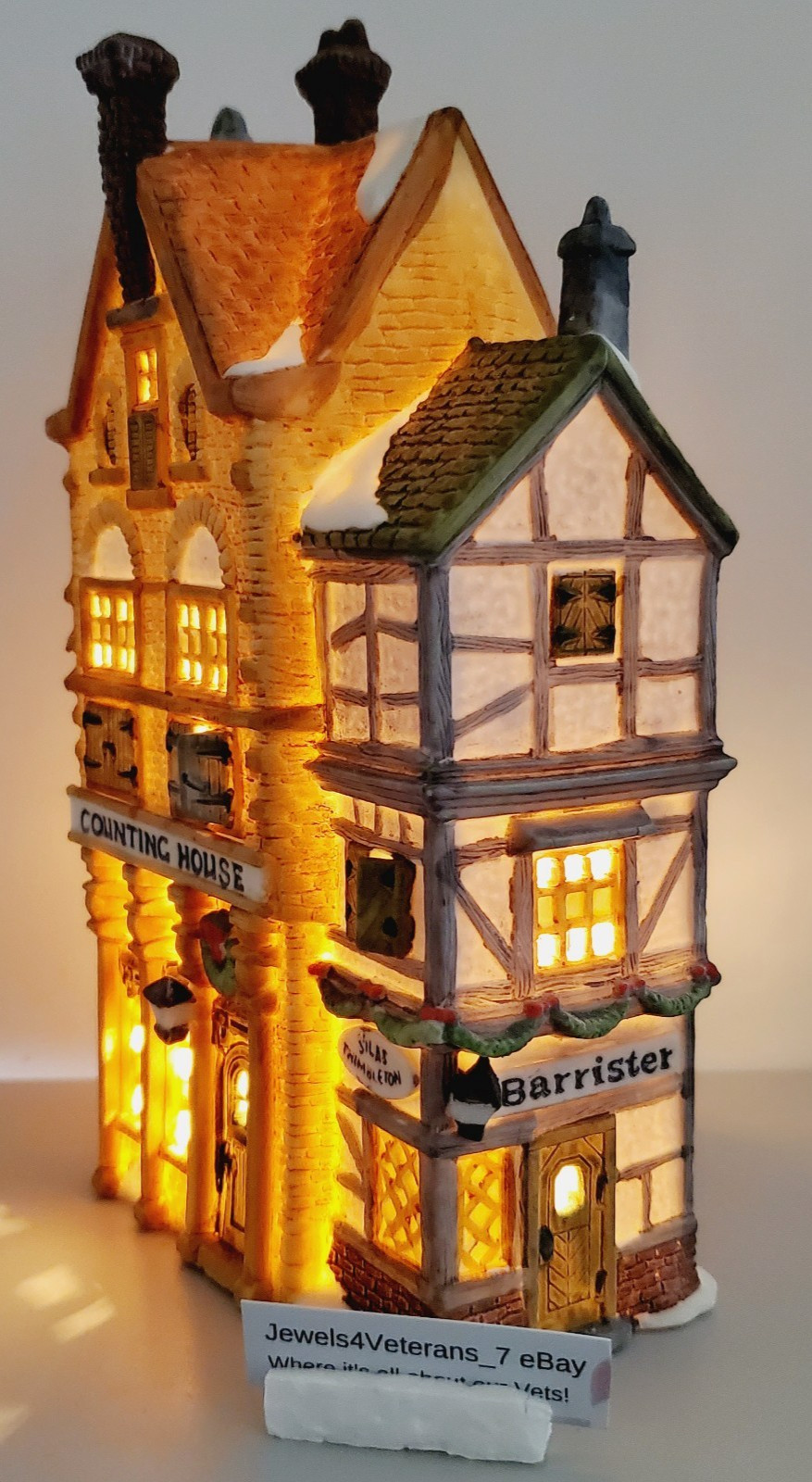 Department 56 Dickens Village Silas Thimbleton Barrister Counting House 5902-1๐ Department 56 Dickens Village Silas Thimbleton Barrister Counting House 5902-1๐