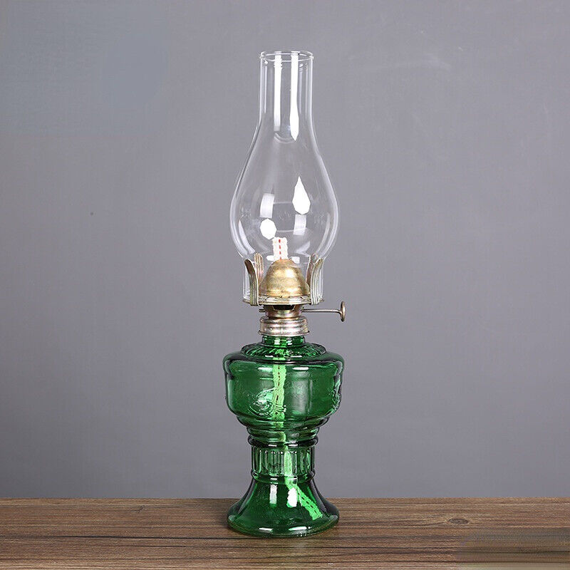 Kerosene Lamp Oil Glass Retro Vintage Lantern Amazing  Iron High-Quality Stylish
