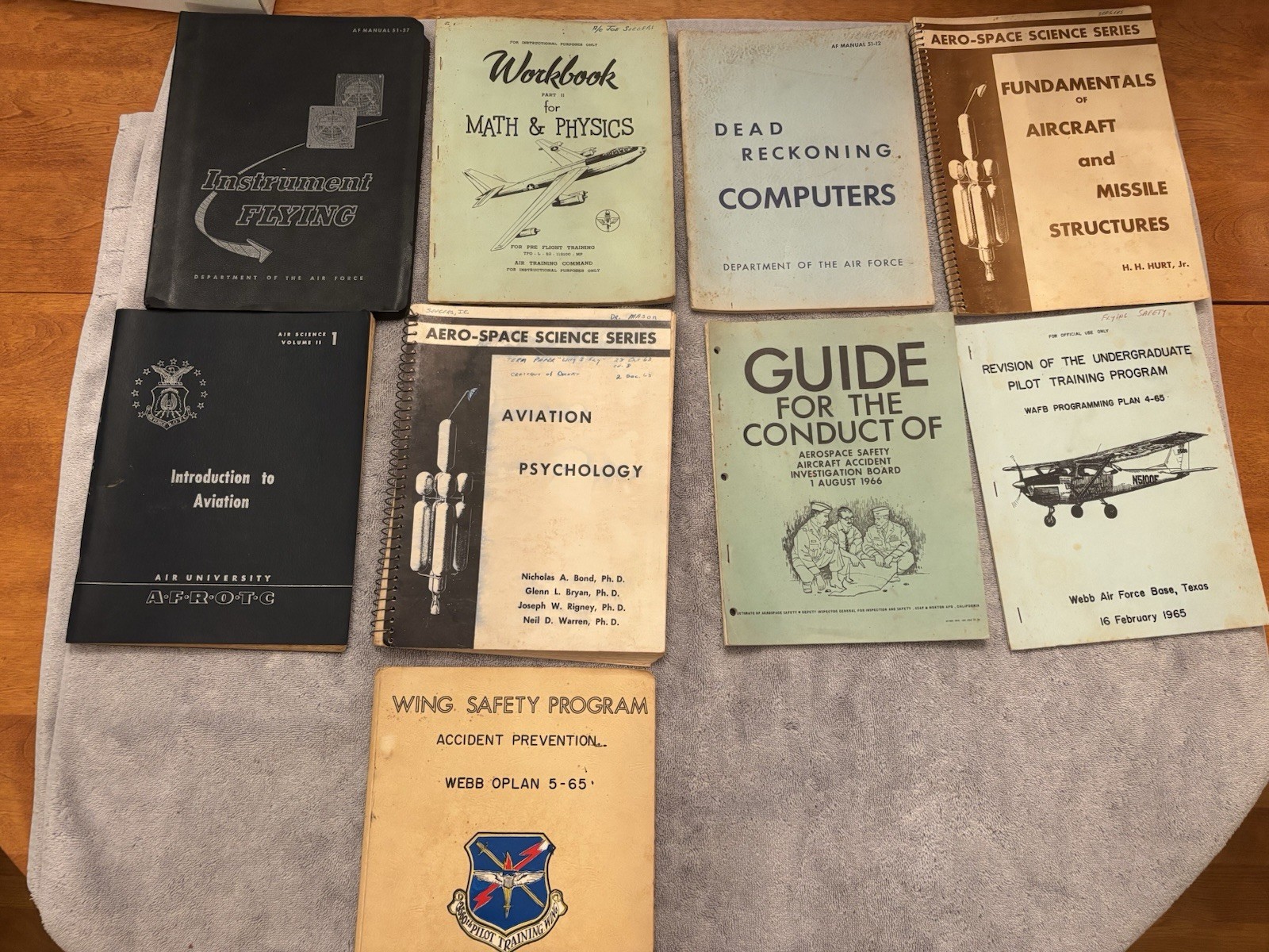 Large Lot Of 1960s USAF Handbooks And Manuals Large Lot Of 1960s USAF Handbooks And Manuals