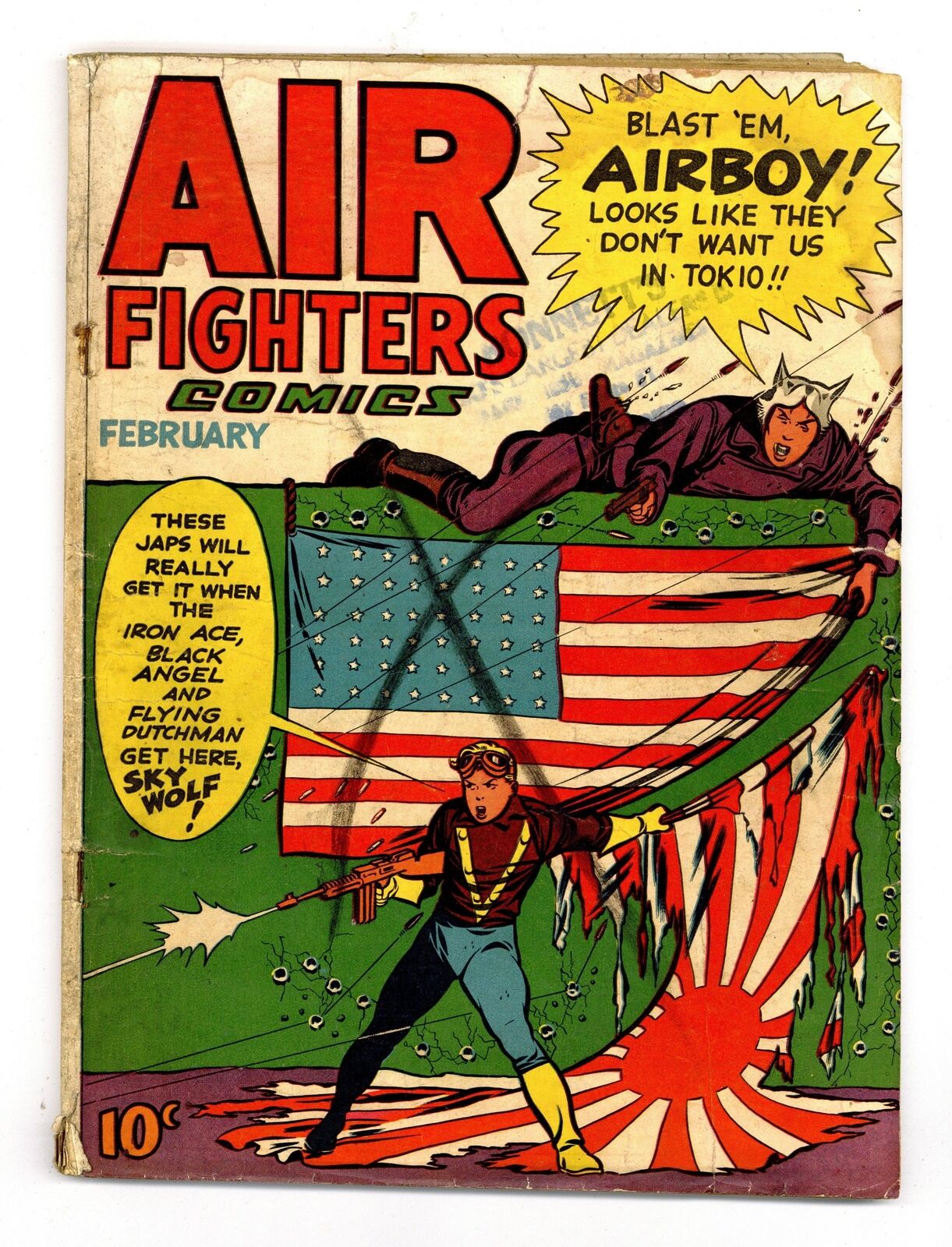 Air Fighters Comics Vol. 2 #5 PR 0.5 1944