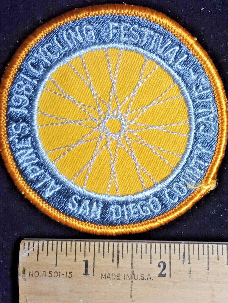 VTG San Diego County cycling 1981 Alpines Festival California wheel spokes