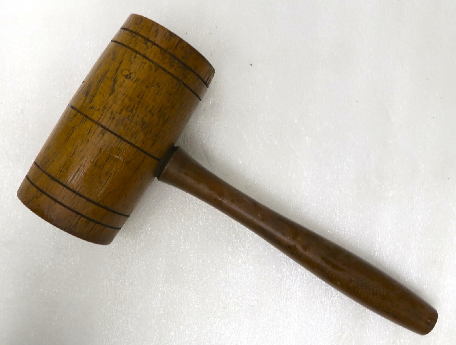 Mallet Vintage Nice Woodworkers Carvers Wooden Mallet 15 oz., 11\