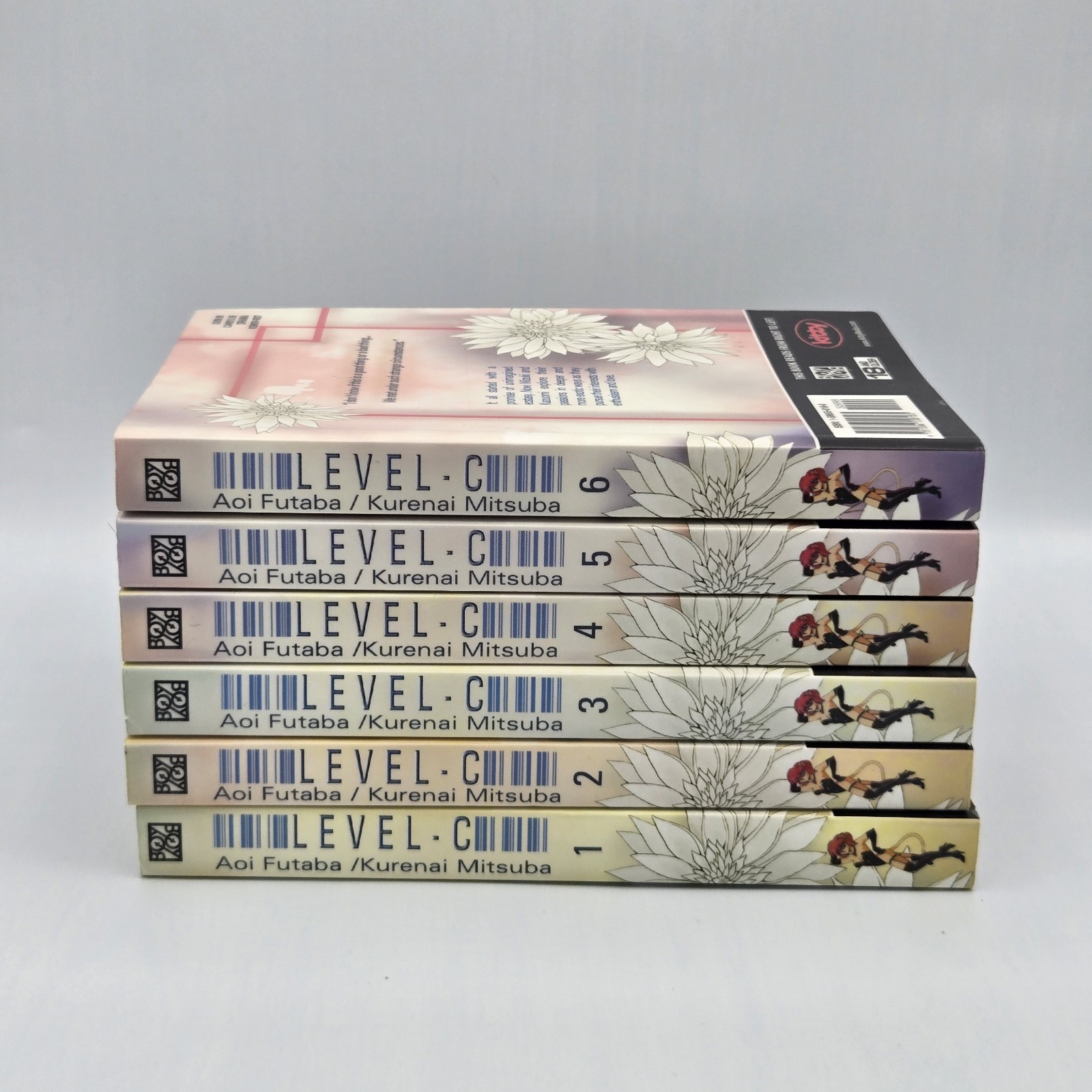 Level C Vol 1-6 COMPLETE Set by Aoi Futaba & Kurenai Mitsuba English Kitty Press