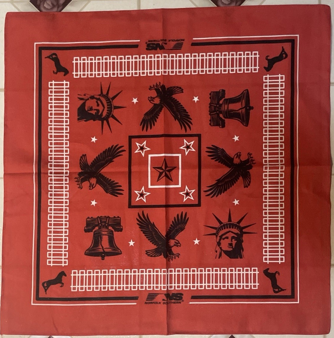 Norfolk Southern America’s 250th Railroad Engineer Bandana Big Boy 4014 Event