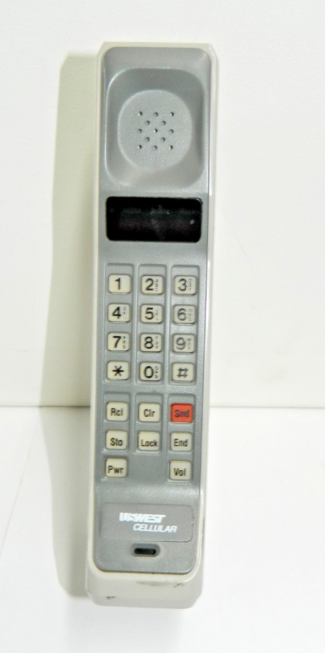 Vintage Motorola Ultra Classic USWEST Cellular Brick Phone Untested