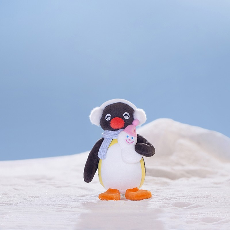 Pingu Penguin Winter Series Cute Small Plush Doll Bag Charm Christmas Gift Pingu Penguin Winter Series Cute Small Plush Doll Bag Charm Christmas Gift