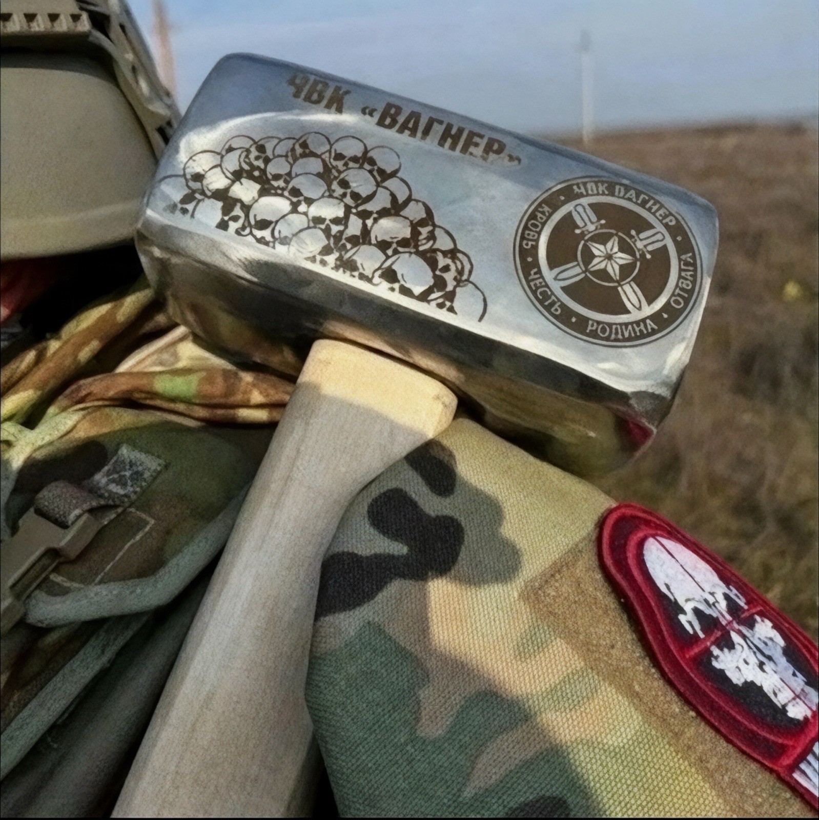 Collectible Sledgehammer Wagner PMC Project 42174 K Wagner Russia Negotiation Collectible Sledgehammer Wagner PMC Project 42174 K Wagner Russia Negotiation