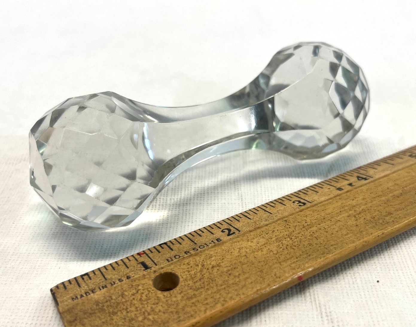 Vintage Chrystal Spoon Knife Rest Vintage Chrystal Spoon Knife Rest