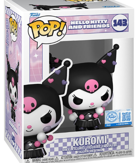 Funko Pop Vinyl: Sanrio - Kuromi - Entertainment Earth (Exclusive) #143