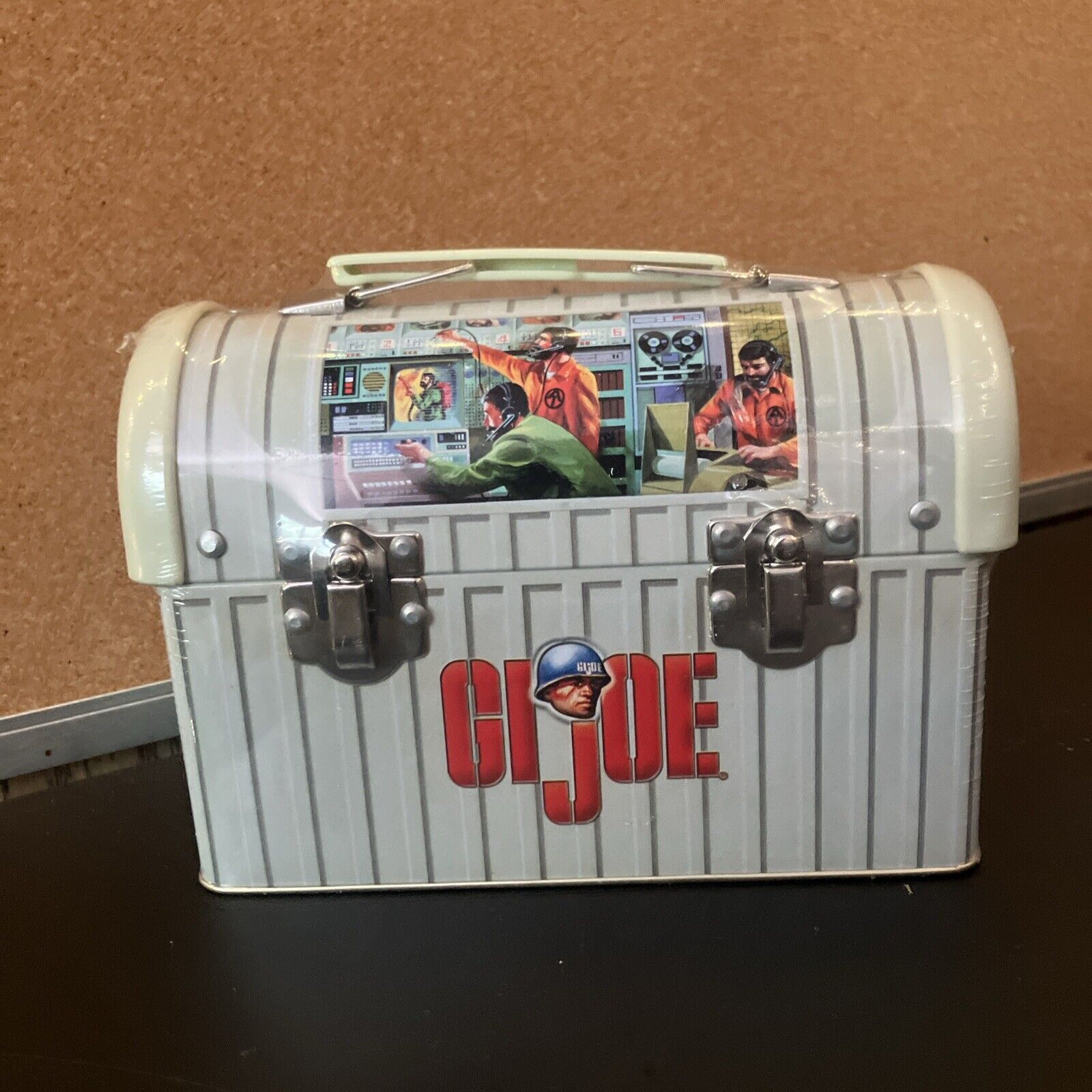 Classic G.I. Joe Tin Metal Lunch Box (2000) Hasbro Vintage NEW