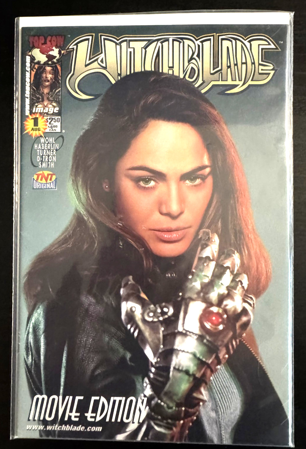 Witchblade #1 Movie Edition Yancy Butler Photo Cover Top Cow 2000 VF/NM Witchblade #1 Movie Edition Yancy Butler Photo Cover Top Cow 2000 VF/NM
