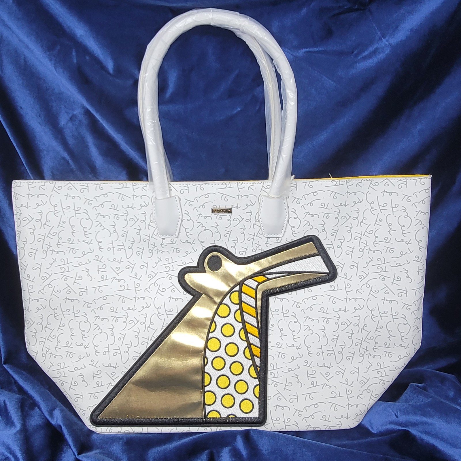 CARNIVAL BY BRITTO Large Purse Tote BAG Romero Britto Cruise Unused w/ Tag