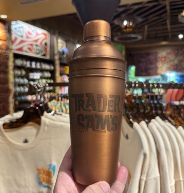 NEW⭐Disney Parks Polynesian Resort Trader Sam’s Tiki Bar Bronze Cocktail Shaker NEW⭐Disney Parks Polynesian Resort Trader Sam’s Tiki Bar Bronze Cocktail Shaker