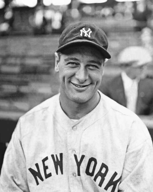 New York Yankees LOU GEHRIG Glossy 8x10 Photo Baseball Print Poster HOF 39