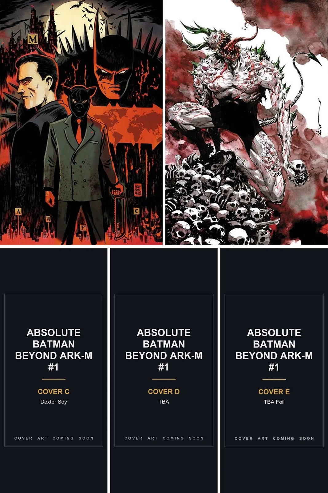 Absolute Batman Beyond Ark-M #1 All Covers Bundle 25% Off PREORDER 11/11