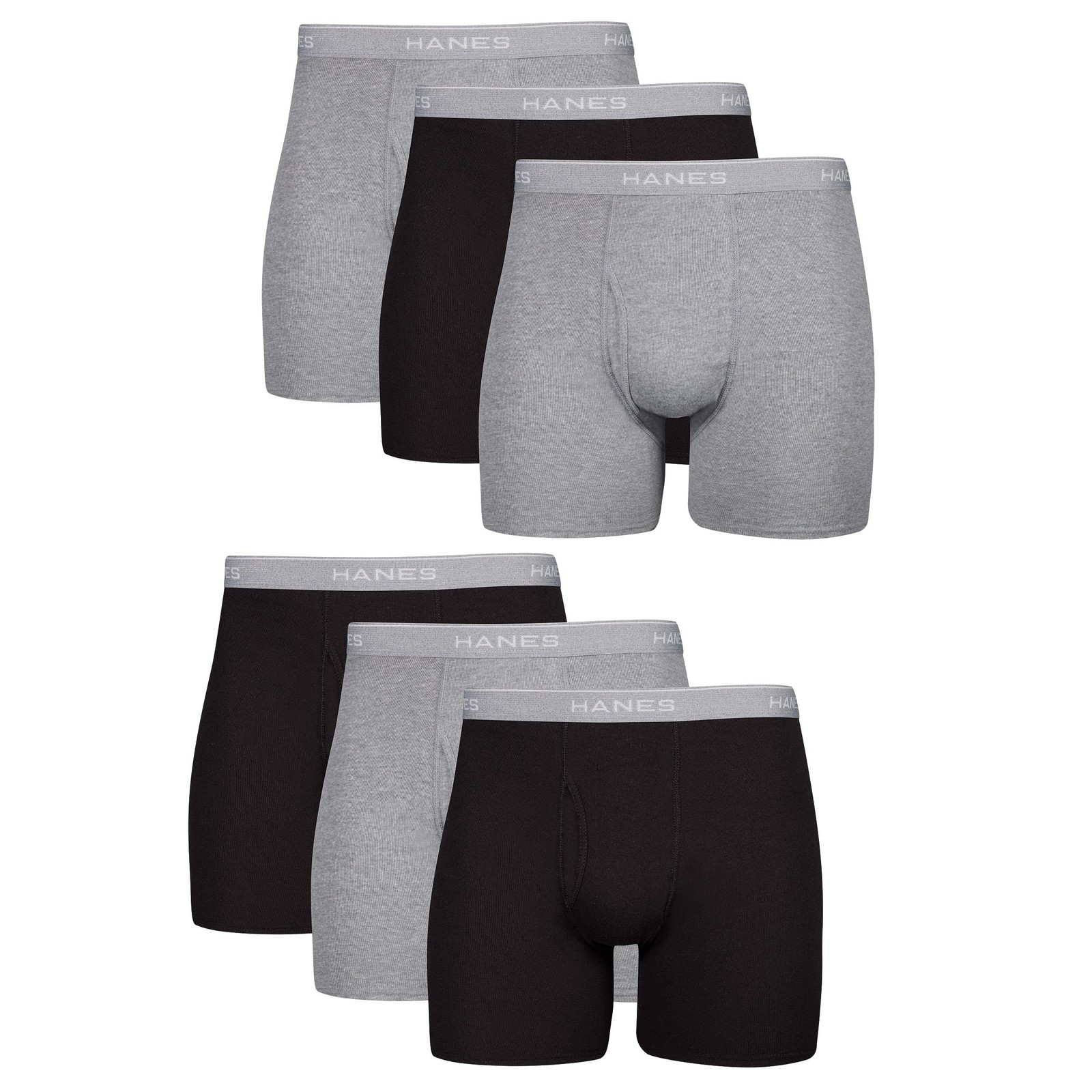 Hanes Mens Boxer Soft Breathable Cotton Comfortflex Waistband Multipack Brief Hanes Mens Boxer Soft Breathable Cotton Comfortflex Waistband Multipack Brief