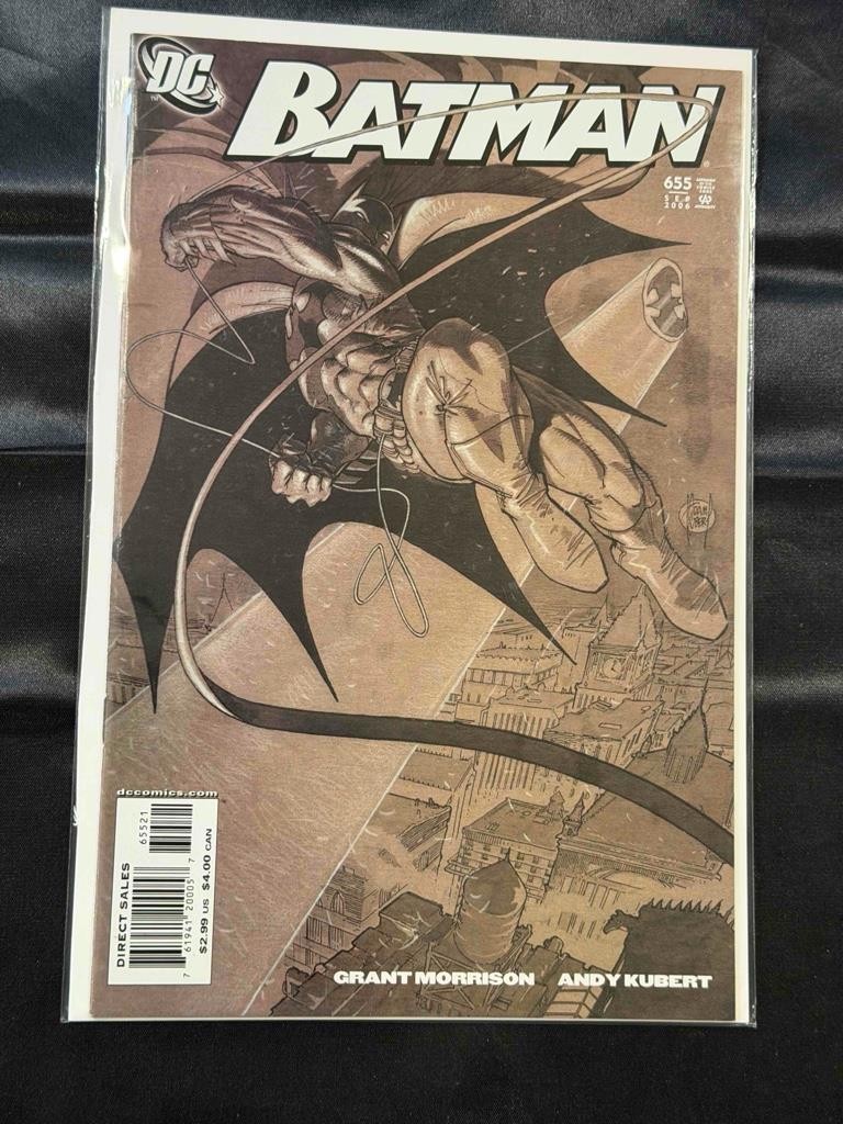 Batman #655 1:10 Adam Kubert Variant 1st Cameo Damian Wayne DC 2006 VF/NM