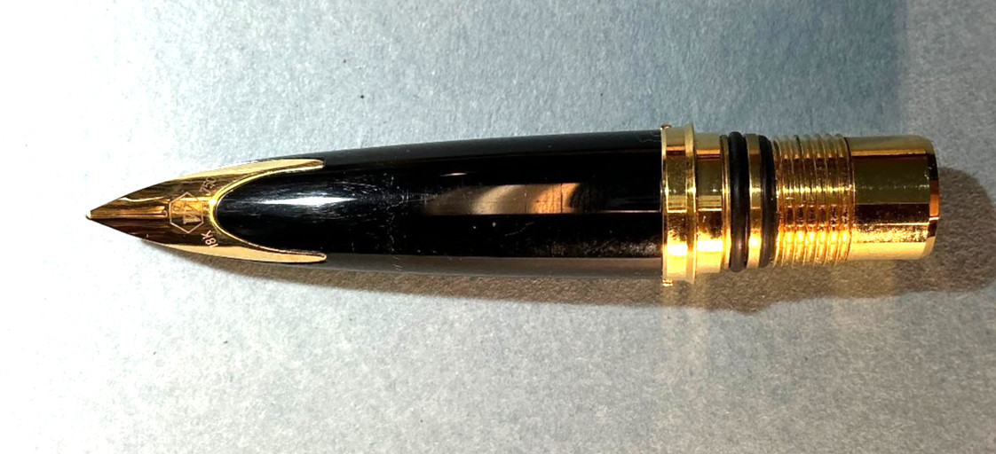 Waterman Carene Fountain Pen Nib 18Kt 750 Gold Fine Pt; Excel Cond; \