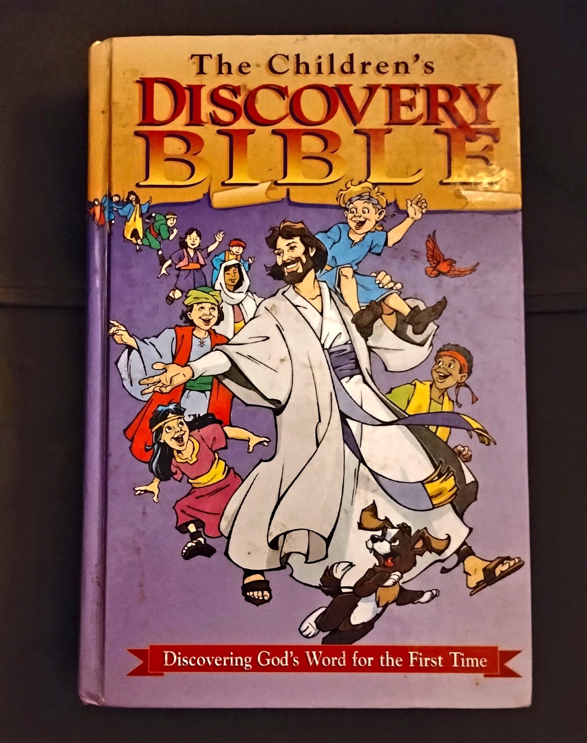 The Children\'s Discovery Bible 1996 Charis House Illustrated Hardcover